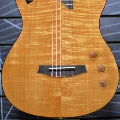Cordoba Stage Natural Amber Electro Nylon Guitar & Bag image 1