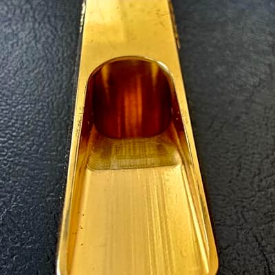 SR Technologies Pro Alto Saxophone Mouthpiece - Gold Plated image 7