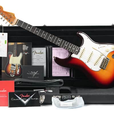 Fender Custom Shop '65 Stratocaster 3 Color Chocolate Sunburst Journeyman Relic image 3