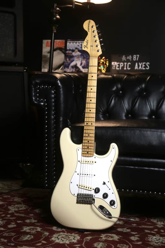 Fender Jimi Hendrix Stratocaster ST68 Reissue CIJ 2007 Vintage White - DiMarzio HS-3 / Texas Special - Pro Setup image 1