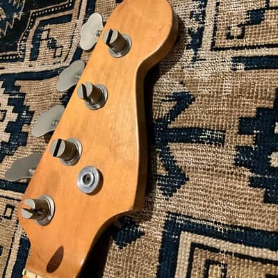1980 Christmas Eve Schecter P Bass Neck Nitro image 4