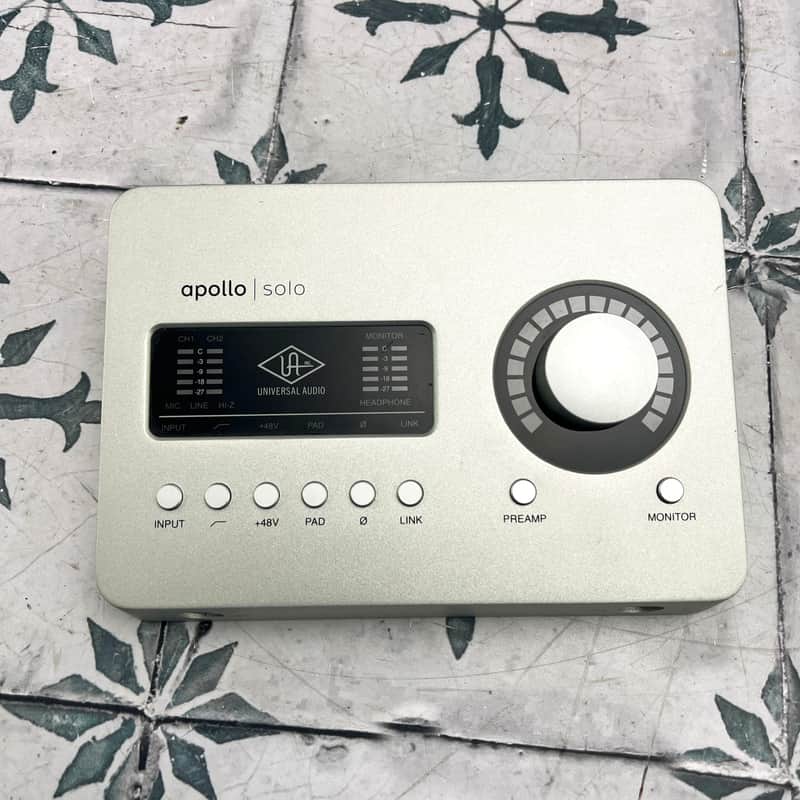 Universal Audio Apollo Solo Thunderbolt 3 Audio Interface image 1