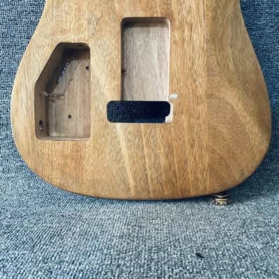 Mahogany Guitar Body with HH Routing image 4