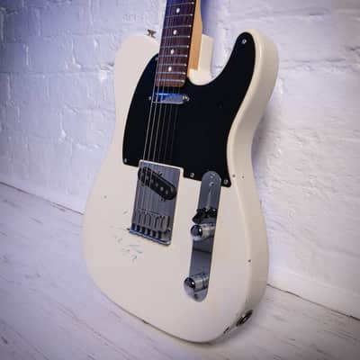 Fender Telecaster Ex Rick Parfitt STATUS QUO ROCKIN ALL OVER THE WORLD 1989 - White image 3