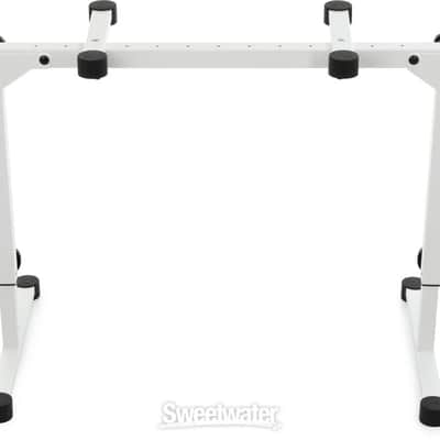 K&M 18820 Omega Pro Keyboard Stand - Pure White (OmegaProWTd1) image 4