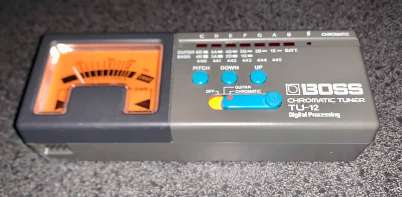 Boss TU-12 Chromatic Tuner 1983 - 2008 - Gray image 1