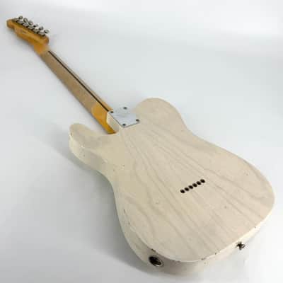 2024 Fender Custom Shop ’57 Telecaster Journeyman Relic – Aged White Blonde image 3