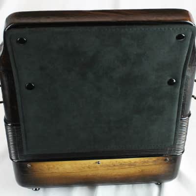 NEW Antique Copper Beltuna "Azteca" Cuadro Vivo Diatonic Button Accordion LMM 34 12 GCF Sol image 6