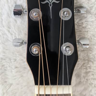 Tagima WS 42 EQ BK Baby Non-Cutaway Acoustic/Electric Guitar - B stock image 7
