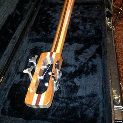 Wish Bass 4 string Lefty natural excellent overall minor imperfections image 7