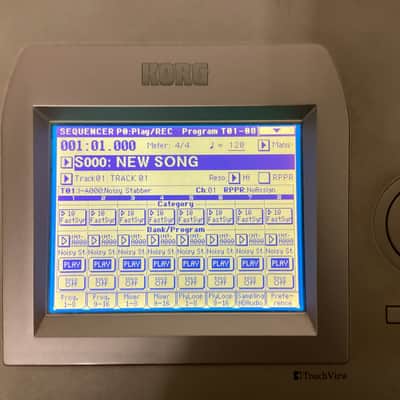 Korg Triton Studio 88-Key 120-Voice Polyphonic Workstation 2002 - 2005 - Silver image 7