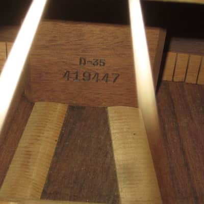 1979 Martin D-35 Natural w/ Original Case image 7