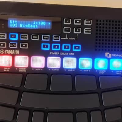 Yamaha FGDP-50 Finger Drum Pad 2024 - Present - Black image 4