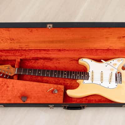 1965 Fender Stratocaster Vintage Guitar Olympic White w/ Case image 23