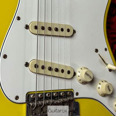 2016 Fender 69 Strat Closet Classic Yellow image 9