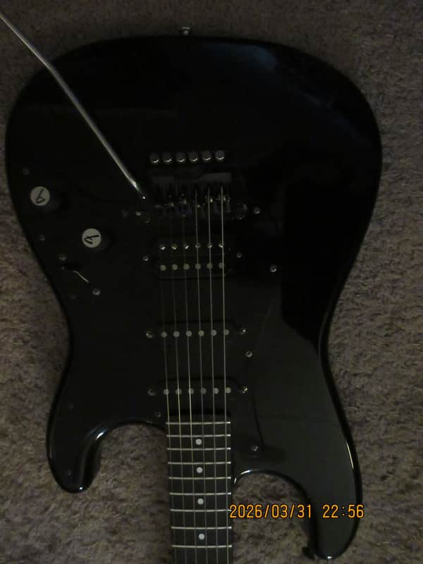 Fender stratocaster 1986 - black image 1