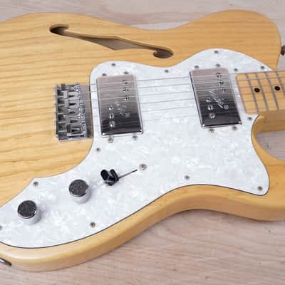 Fender TN-72 Thinline Telecaster Reissue MIJ 2010 Natural Made in Japan w/ Bag image 3