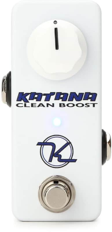 Keeley Katana Mini Clean Boost Pedal - White (KKatanaMinid2) image 1