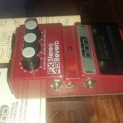DOD FX45 Stereo Reverb, 1985 analog  BBD reverb image 1