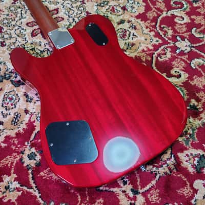 2019 Fender Japan Troublemaker Telecaster Crimson Red, Mahogany Body and Neck, Full set,MIJ JD19 Bild 23