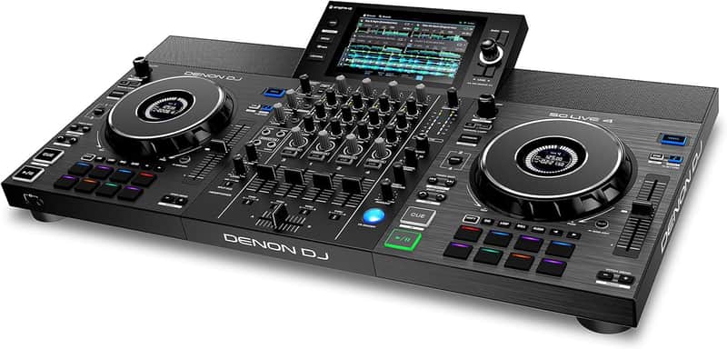 Denon DJ SC LIVE 4 4-Deck Standalone DJ Controller w/ Wi-Fi & Built-In Speakers image 1