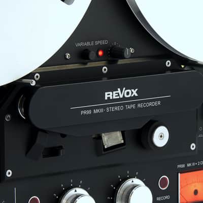 ReVox PR99 MKIII black edition... black image 8