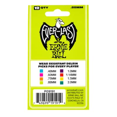 Ernie Ball EB 9191 Everlast Picks 0,88mm image 3