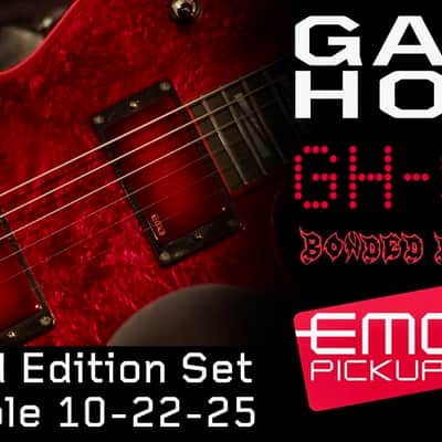 EMG Gary Holt Bonded By Blood GH 1 Pickup Set Limited Only 300 Worldwide 81/89 Blood Red Burst Gloss image 4