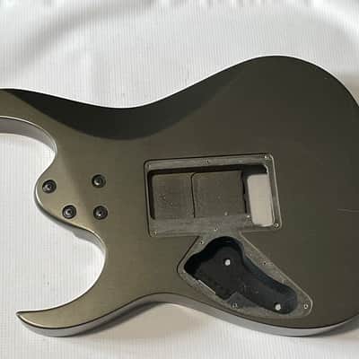 2000's Indonesian Ibanez RG5EX1 Grey Pewter Basswood Guitar Body Floyd Ready image 14