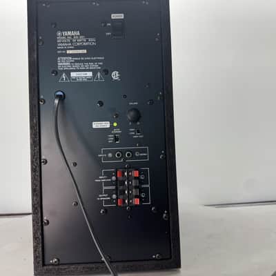 Yamaha SW-201 Subwoofer Powered Active Home Theater HiFi Bass Speaker image 3