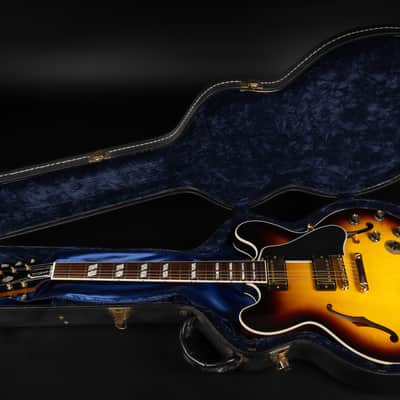 2009 Gibson Memphis ES-345 Stereo Reissue - Vintage Sunburst | USA Semi-Hollow Classic '57 Humbuckers Varitone Switch | OHSC image 24