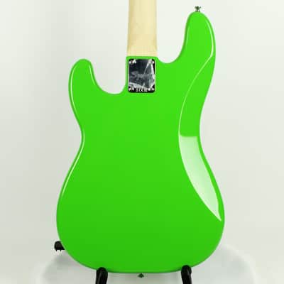 Squier Sonic Precision Bass Limited Edition Lime Green (USED) image 8