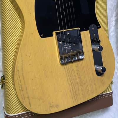 NEW! Fender Custom Shop 1951 Telecaster Journeyman Relic - Aged NoCaster Blonde - 7.2lbs - Authorized Dealer - G07112 image 7