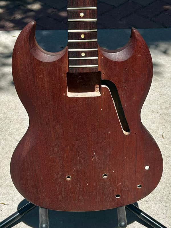 Immagine Gibson SG EB-0 1961 - 1968 - Cherry Husk Project Repair - 1