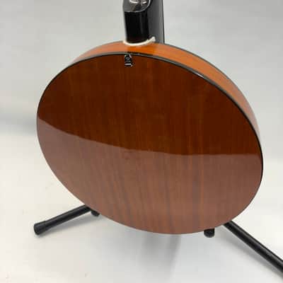 5-string Western Banjo Deluxe with wood pot image 7