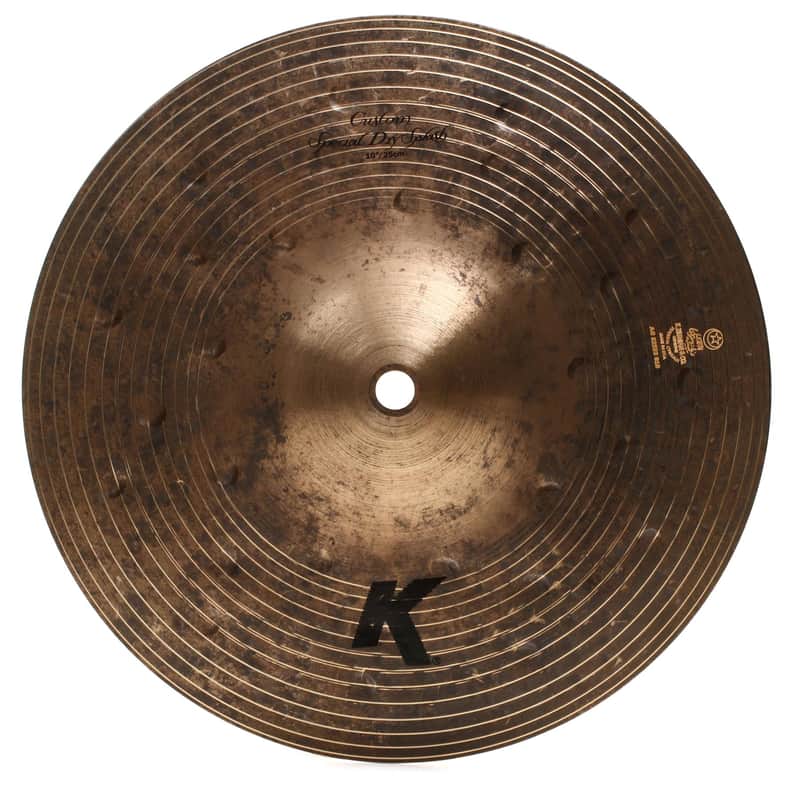 Zildjian 10 inch K Custom Special Dry Splash Cymbal (2-pack) Bundle image 1