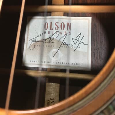 Olson James Taylor Signature Model JTSM Series I #4 of 80 image 12