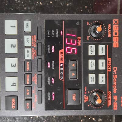 Boss SP-202 Dr. Sample 1998 - 2001 - Black image 5