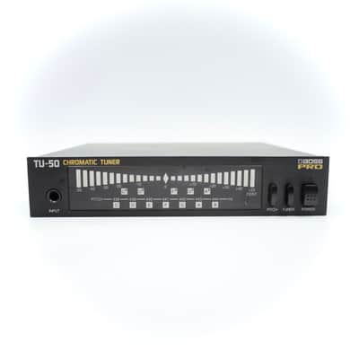 Boss Pro TU-50 Chromatic Tuner Made in Japan Rack Unit ZD60310 image 2