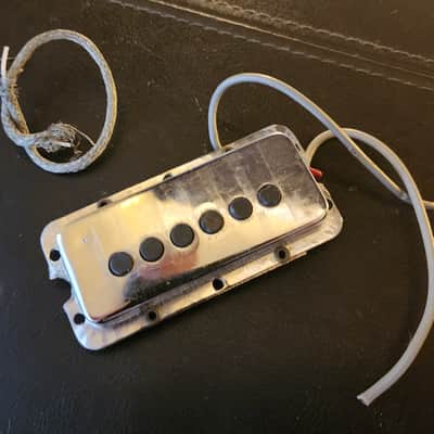 Vintage 1960s European Guitar Pickup – Framus / Hofner Style Chrome Single Coil – Project Free Shipping! image 1