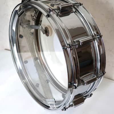 Rogers "Big R" SuperTen 5x14" 10-Lug Steel Snare Drum 1975 - 1976 - Chrome image 8