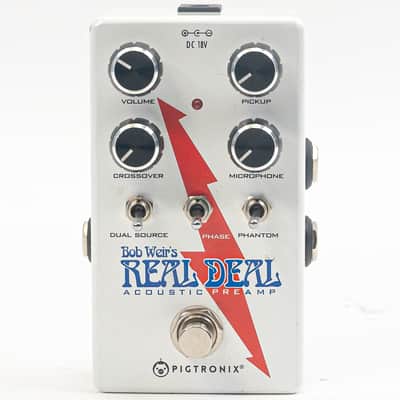 Pigtronix Bob Weir’s Real Deal Acoustic Guitar Preamp Pedal w/ Power Supply image 2