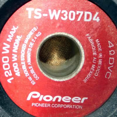 Pioneer TS-W307D4 12" car subwoofer image 5