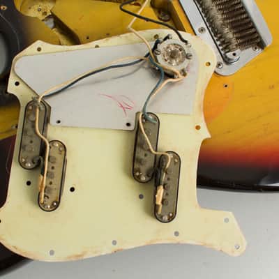 Fender  Electric XII 12 String Solid Body Electric Guitar (1965), ser. #114971, black gig bag case. image 15