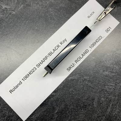 ORIGINAL Roland Replacement SHARP/BLACK Key (LATE REVISION) (106H023) for Jupiter-4, System-100/700, SH-1/2/3/3A/5/7, RS-505, VP-330, Promars, etc