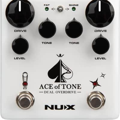 Mint NUX NDO5 Ace of Tone Dual Overdrive Guitar Effects Pedal image 5
