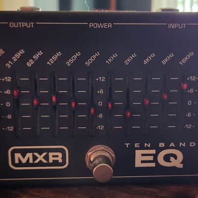 MXR Black M108 10 Band EQ 2010s USA image 9