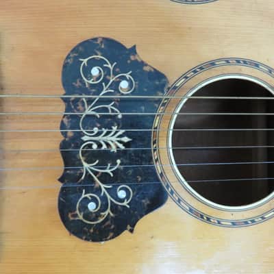 Vintage 1920s Regal Vega Parlor Acoustic Guitar Ditson Lakeside Washburn Rare image 4
