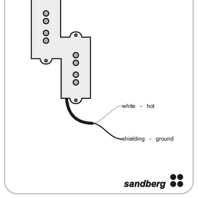 Sandberg PU00098 V4 Black Label Pickup image 2