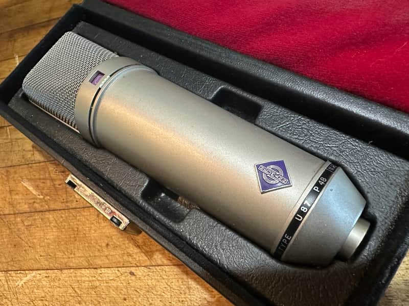 Vintage 1978 Neumann U 87 Condenser Microphone - NICE! image 1